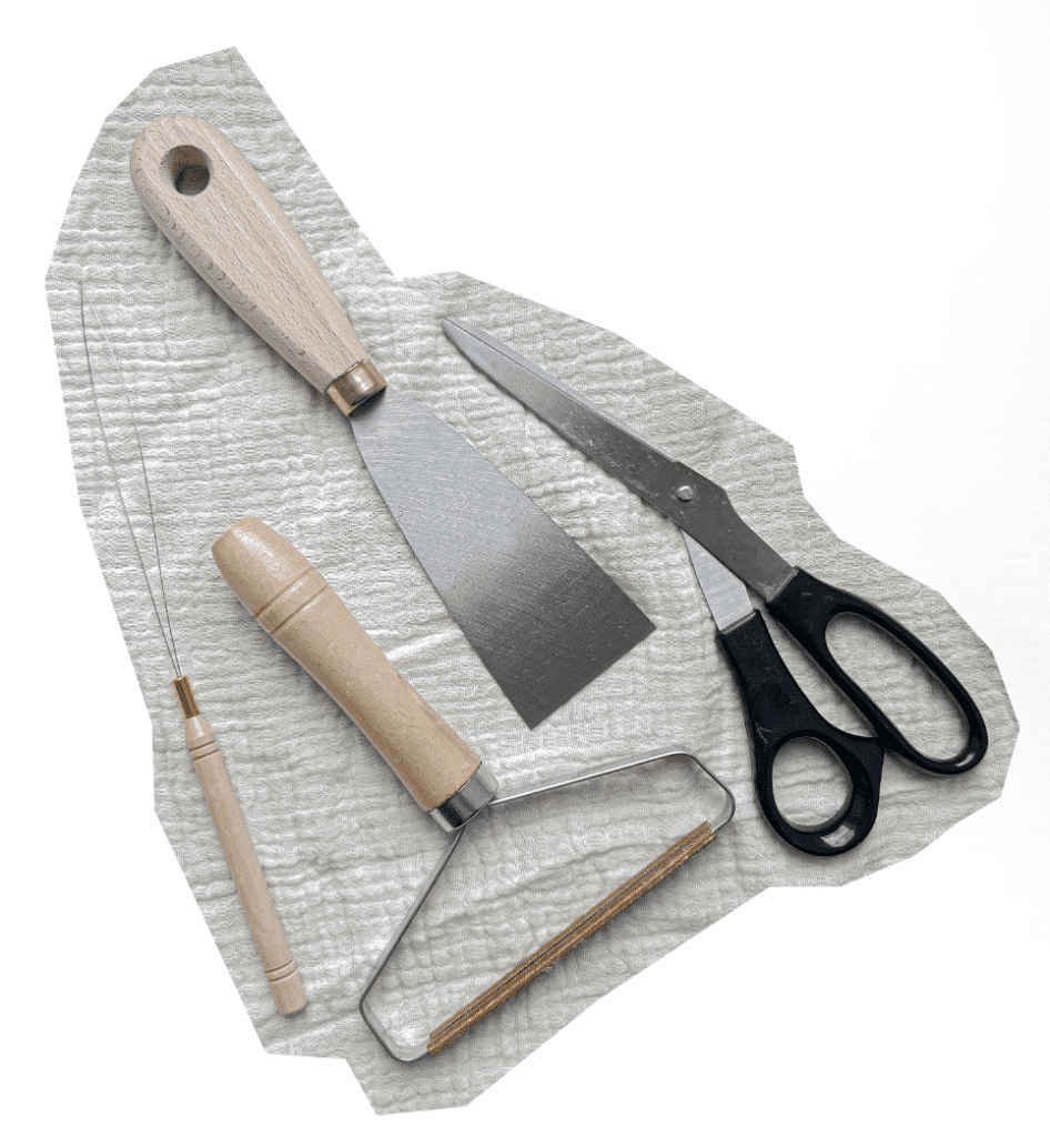 Accessoires pour la technique du tufting